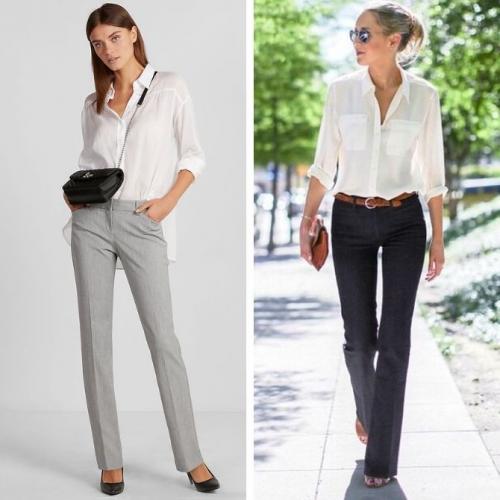 Как выбрать качественные женские брюки. Как выбрать брюки по фигуре: рекомендации