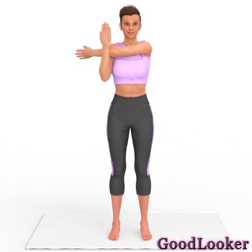 Упражнения для растяжки для начинающих. Растяжка для начинающих стоя