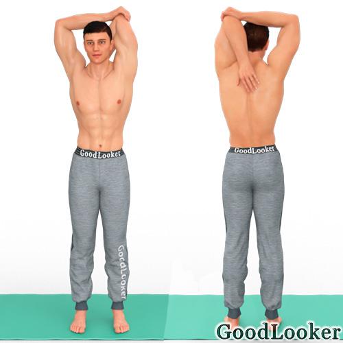 Упражнения на растяжку на коврике. Топ-40 несложных упражнений на растяжку для мужчин (стоя и лежа)