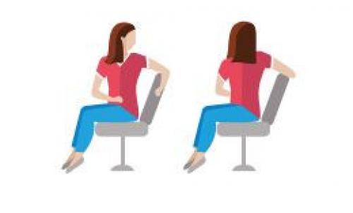 Скрытый фитнес на рабочем месте. Занятия за столом Не отходя от своего рабочего места и не нарушая производственный процесс можно выполнять 01