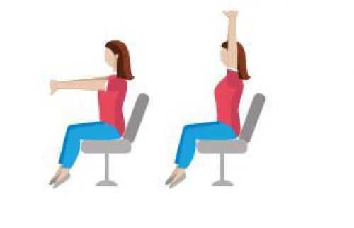 Скрытый фитнес на рабочем месте. Занятия за столом Не отходя от своего рабочего места и не нарушая производственный процесс можно выполнять 02