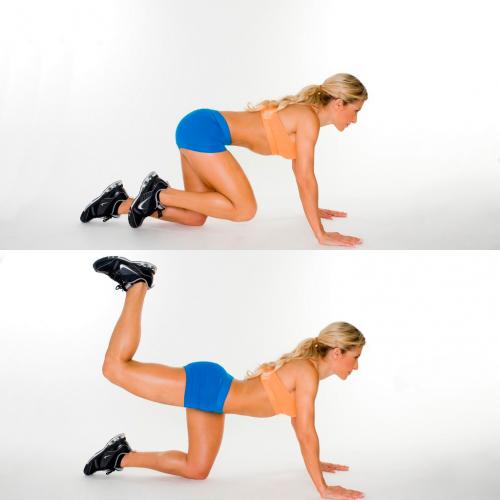 Лучшие упражнения для ягодиц дома. Упражнения на большую ягодичную мышцу