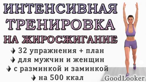 3 дневная программа тренировок для похудения. Интенсивная тренировка на жиросжигание на 500 ккал для мужчин и женщин (без повторов упражнений)