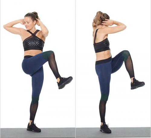 Упражнения на пресс стоя. Лучшие упражнения в положении стоя